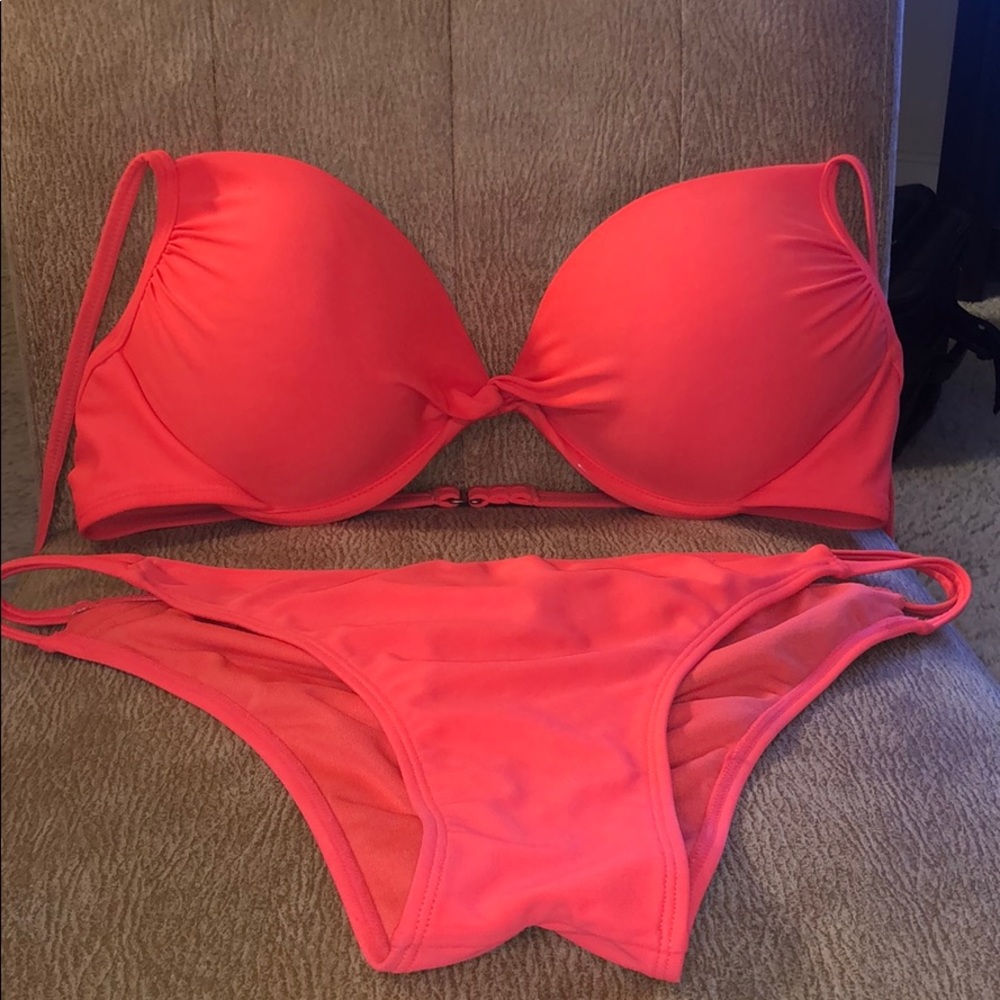 Neon Orange Bikini